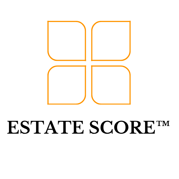 Estate Score stacked outline mark
